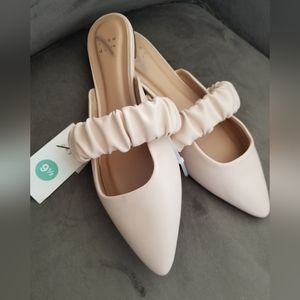 Target Pale Pink Slide on Mules size 9.5